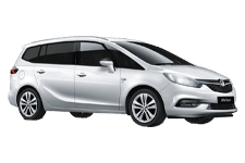 Car Hire Strood - Vauxhall Zafira 7-Seater - Minibus hire Strood